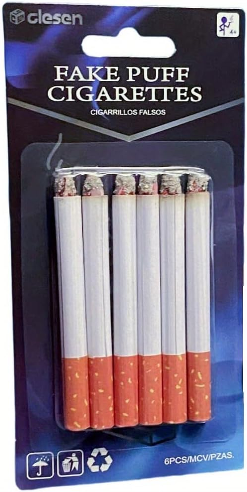 fake cigarettes ebay Fake Cigarettes,3.25 Inch Fake Puff Cigarettes(Pack of 6), Faux Cigs with a  Real
