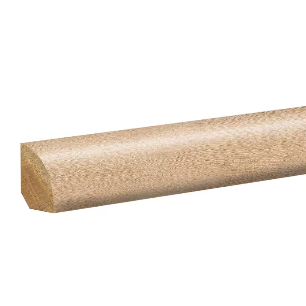 Dusk 0.62 In. T X 0.75 In. W X 94.5 In. L Textured Wood Look Laminate Moulding/Trim Quarter round Molding