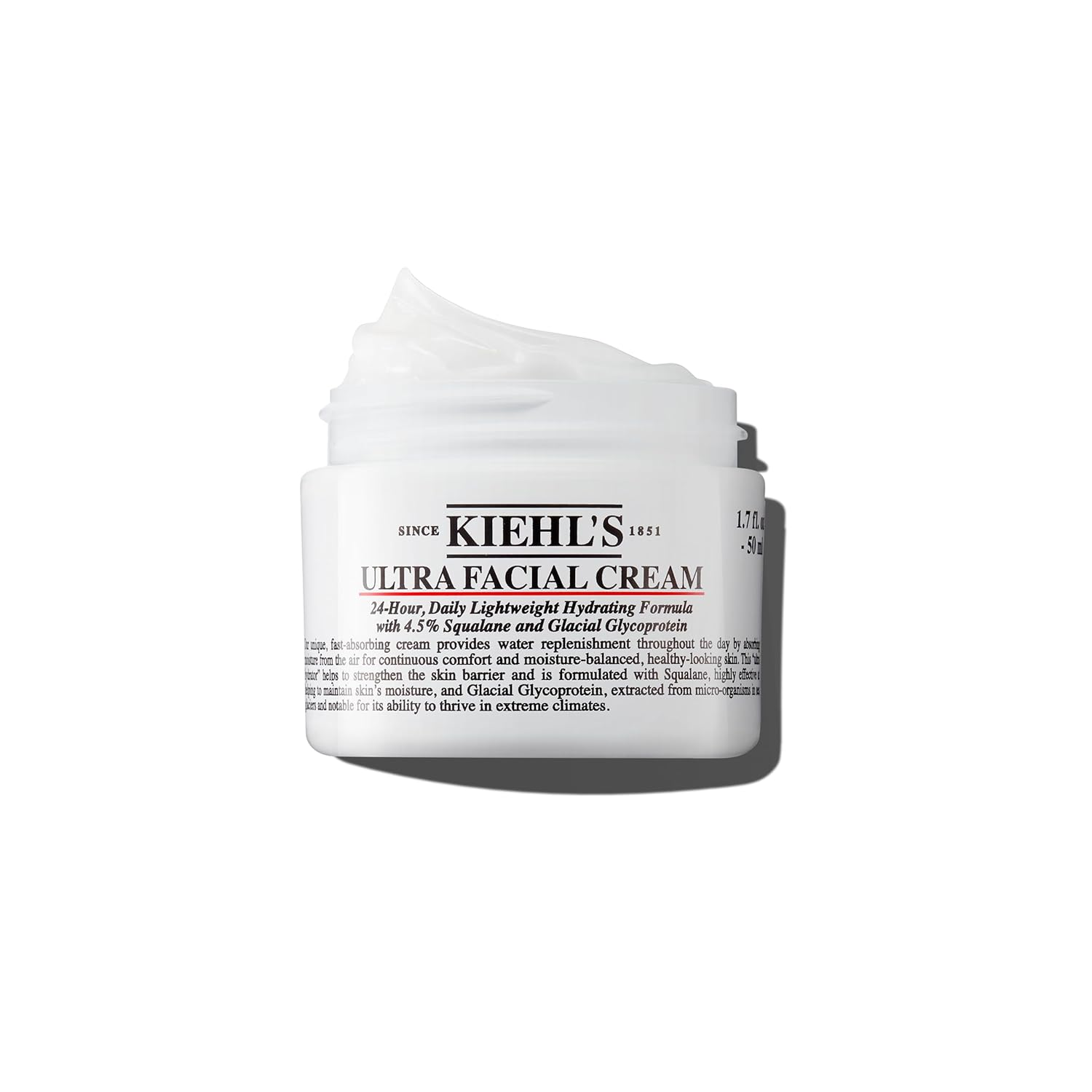 Kiehl'S Ultra Facial Cream, with 4.5% Squalane to Strengthen
