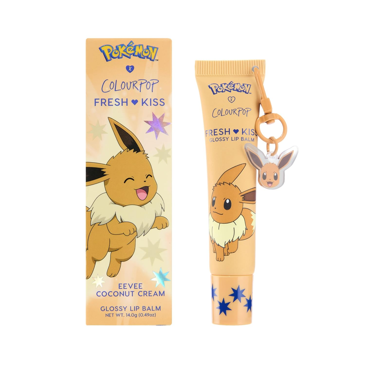 Pokémon X : Eeveelution Fresh Kiss Glossy Lip Balm, Eevee