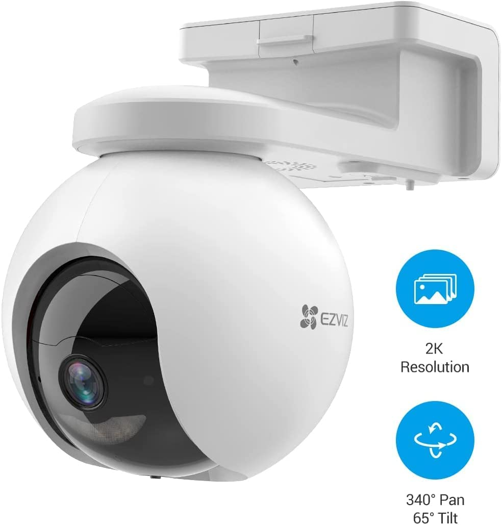 EZVIZ Security Camera, Wireless PTZ Outdoor Battery/Solar Powered Wifi Camera... - Picture 3 of 13