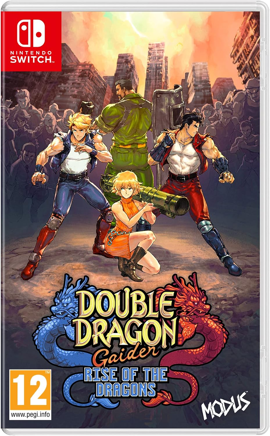 Modus Nintendo Switch Double Dragon Gaiden Rise of the Dragons Game