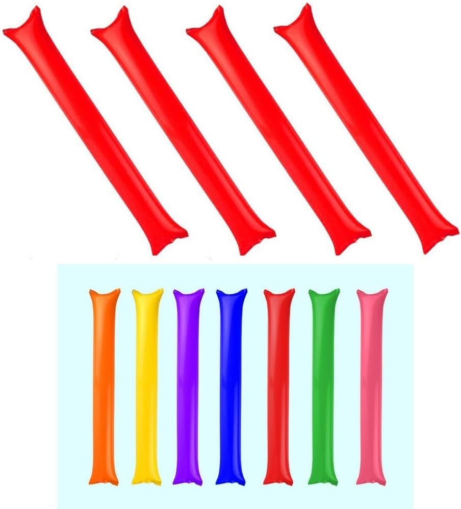 Creatyi 40 PCS Thicken Bam Bam Thunder Sticks Cheering Sticks Cheerleading Ch... - Picture 3 of 15