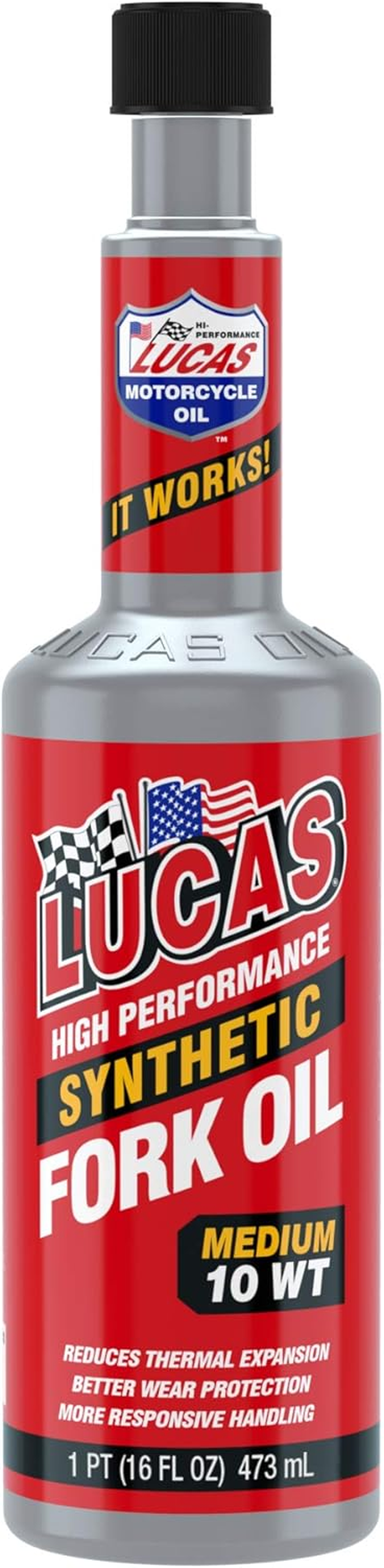 10772 Synthetic Fork Oil 10Wt. Medium, 16. Fluid_Ounces