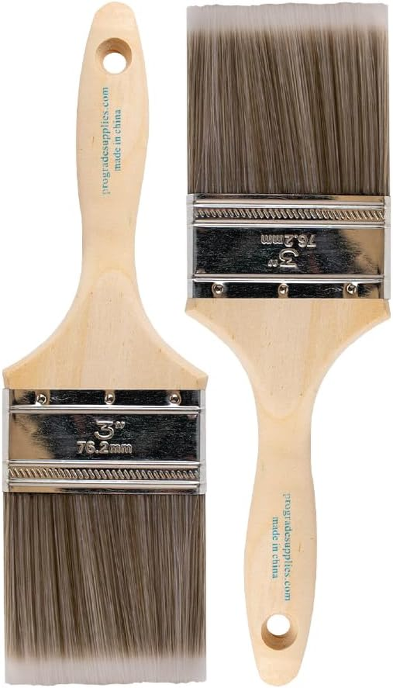 Pro Grade - Paint Brushes - 2Ea 3