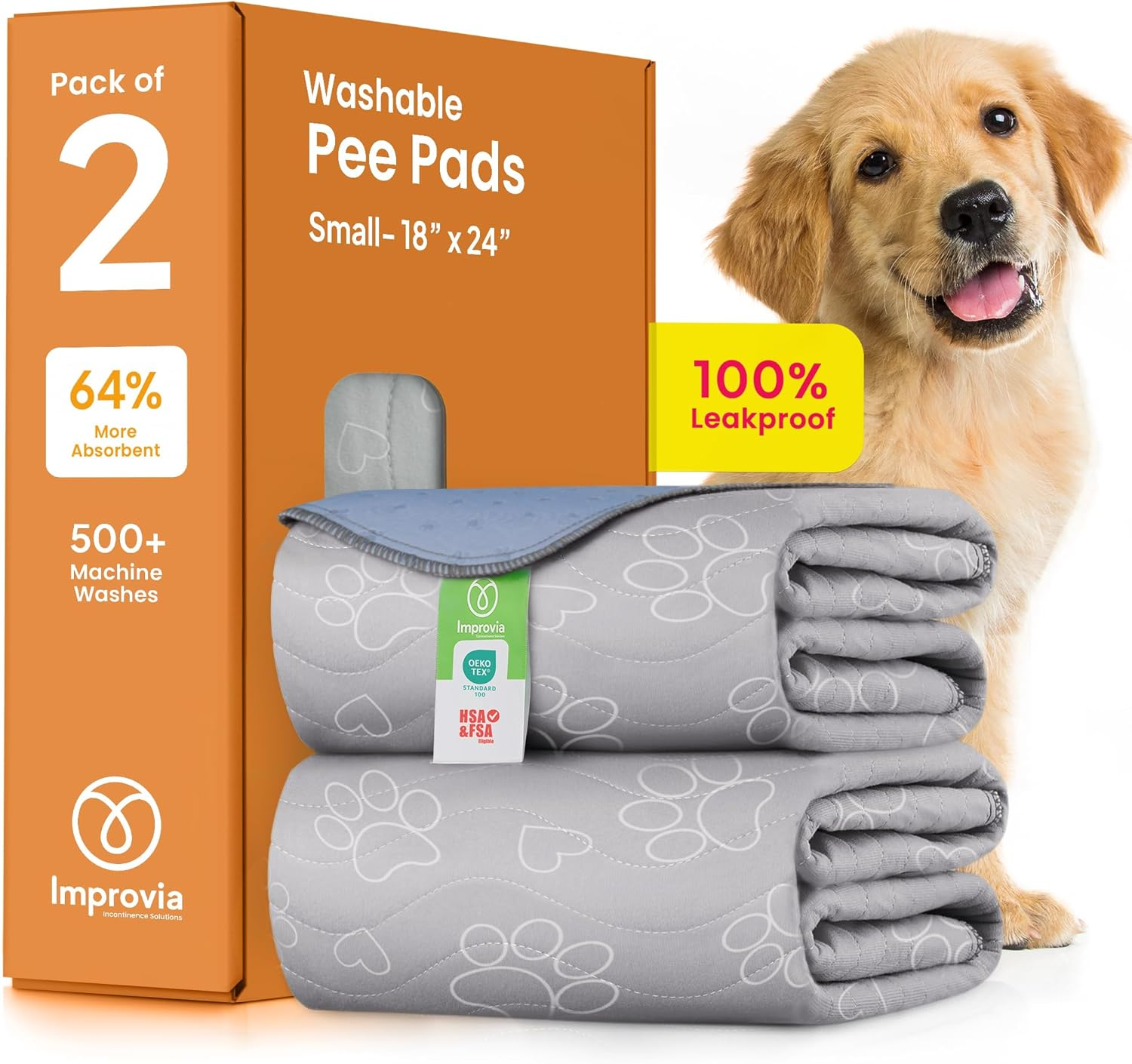 Empapador reutilizable para cachorros impermeable extraabsorbente y lavable