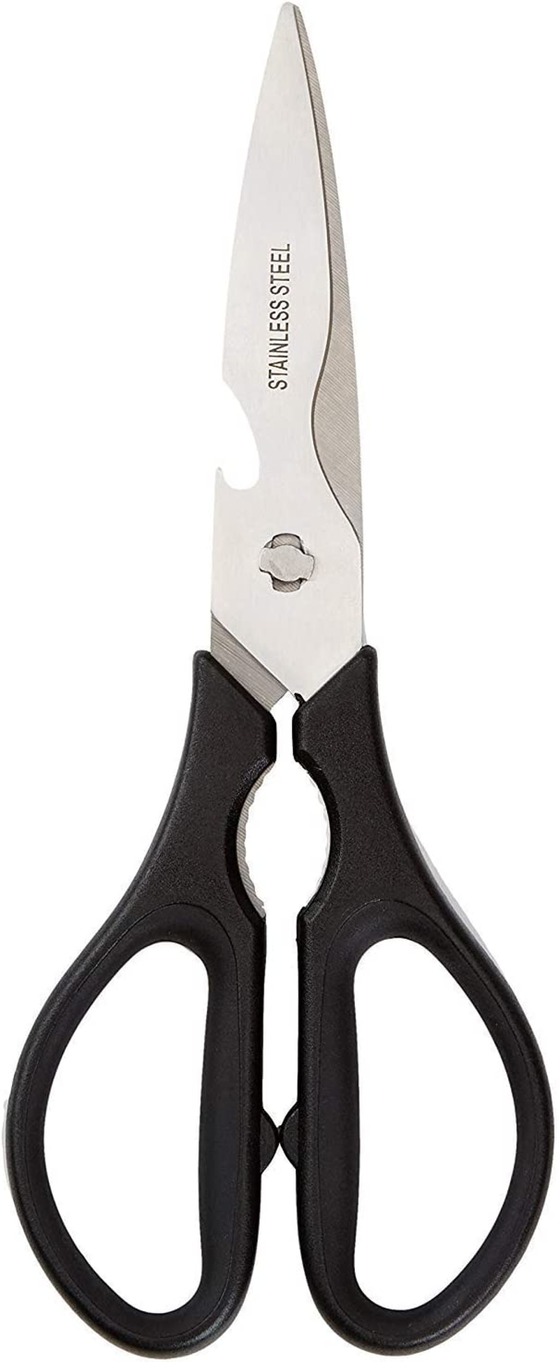 Inox Ciseaux De Cuisine Multiusage, 8 Inch, Noir