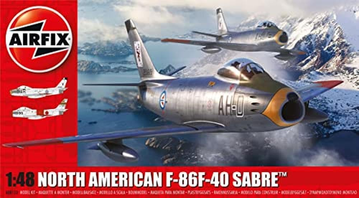 Airfix 1:48 Scale De Havilland Vampire Fb.5/Fb.9 Model Kit - Picture 7 of 17