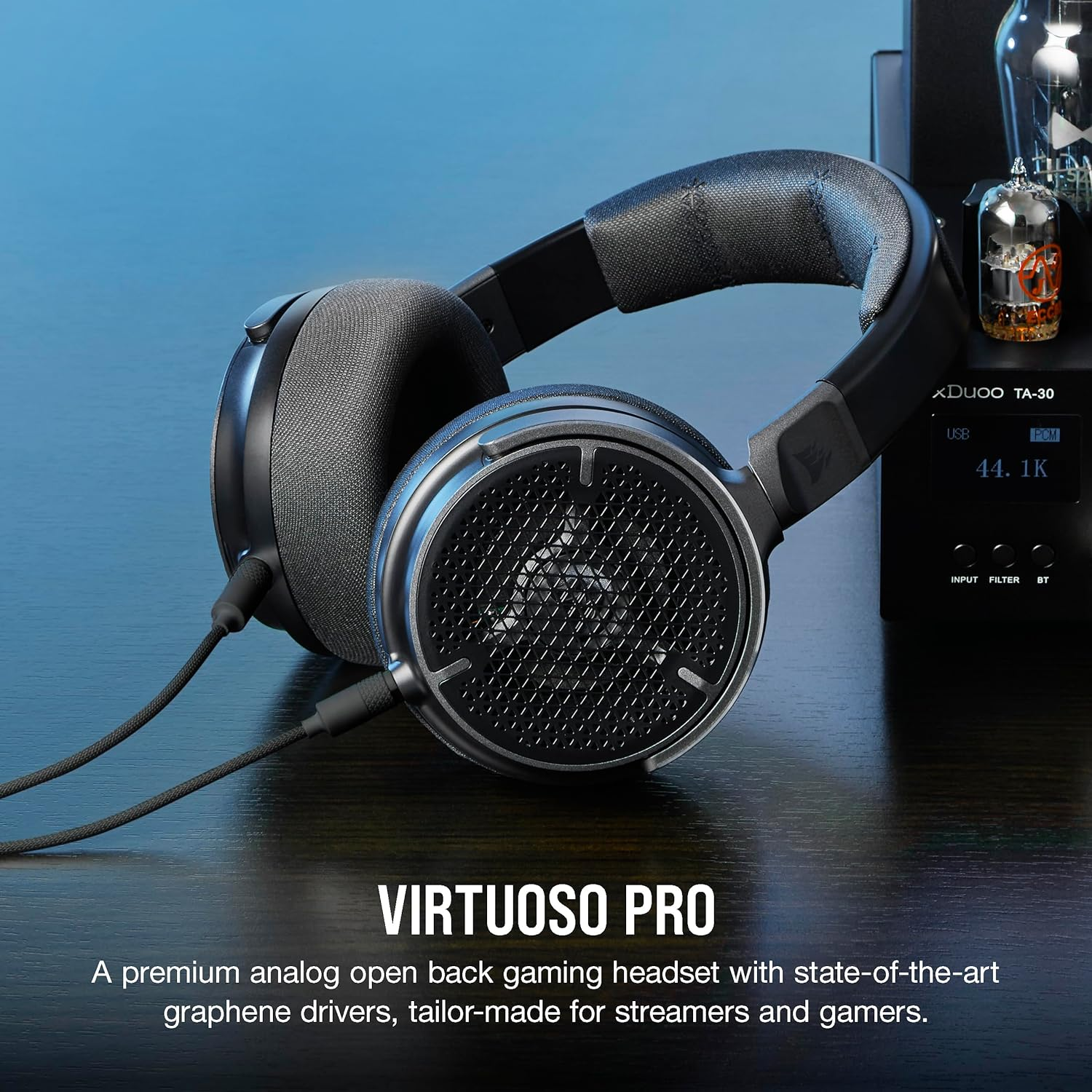 CORSAIR Virtuoso PRO Wired Open Back Gaming Headset - Detachable Uni-Directio... - Picture 3 of 10