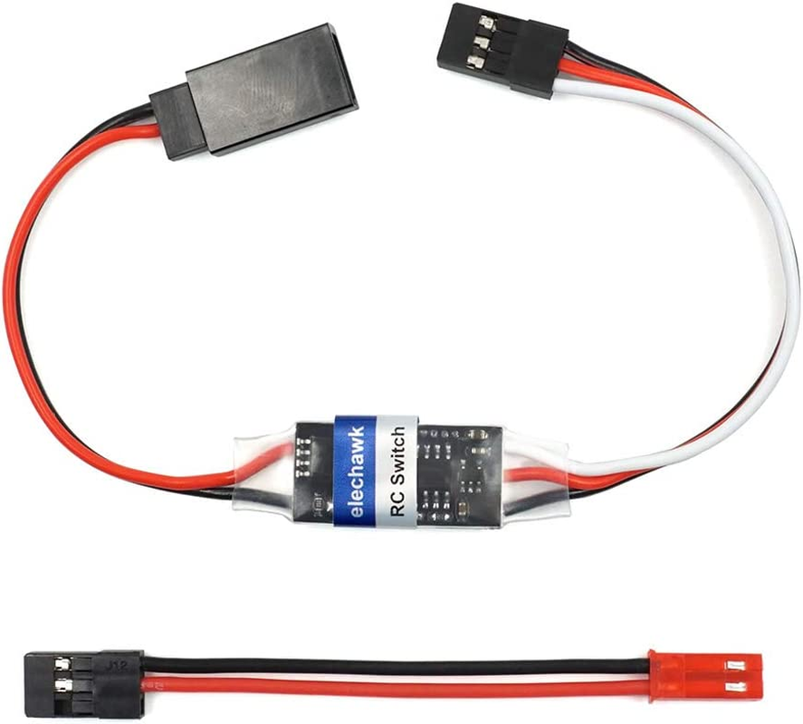 RC Remote Controlled AUX On/Off Electronic Switch Relay for Car Truck Boat LED Light Drone (4A)