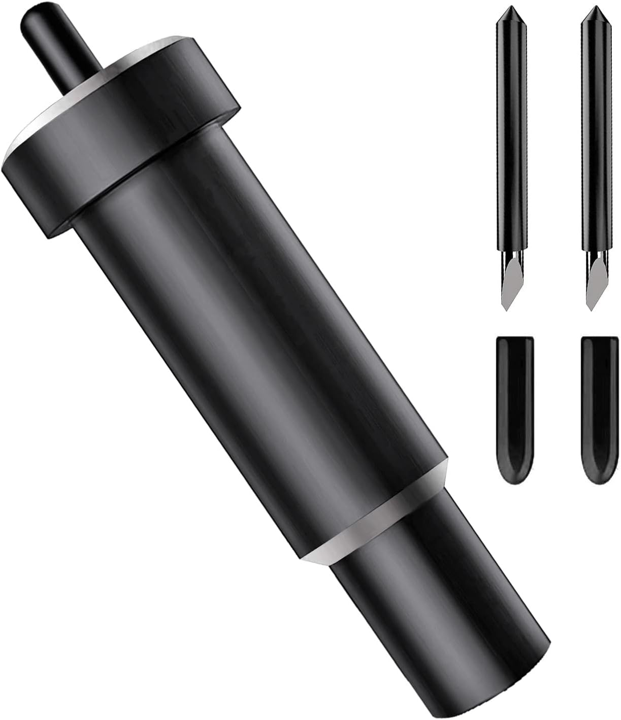 Deep Cut Blade and Housing Compatible with Cricut Maker, Replacement Deep Point Blade Compatible with Air2/ Air3/ Maker/Maker 3 Cutting Machine (2 Deep Cut Blades & 1 Housing)