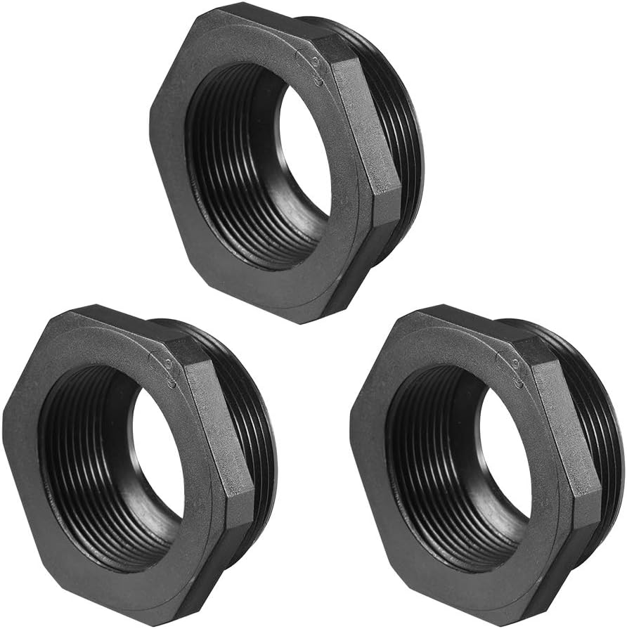 uxcell Threaded Reducing Bushings Nylon Connector Adaptor M20 Male Thread to ... - Picture 11 of 16