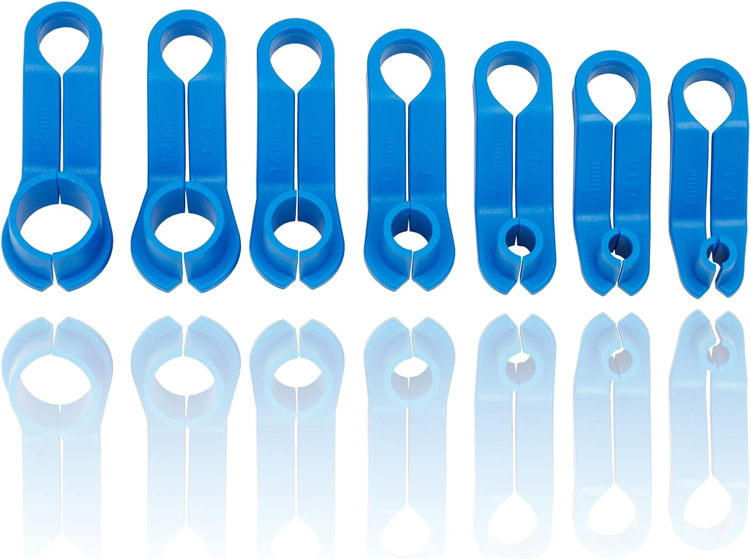 7-Piece Fuel Line Disconnect Tool Set for Ford, GM, Chrysler, Mazda