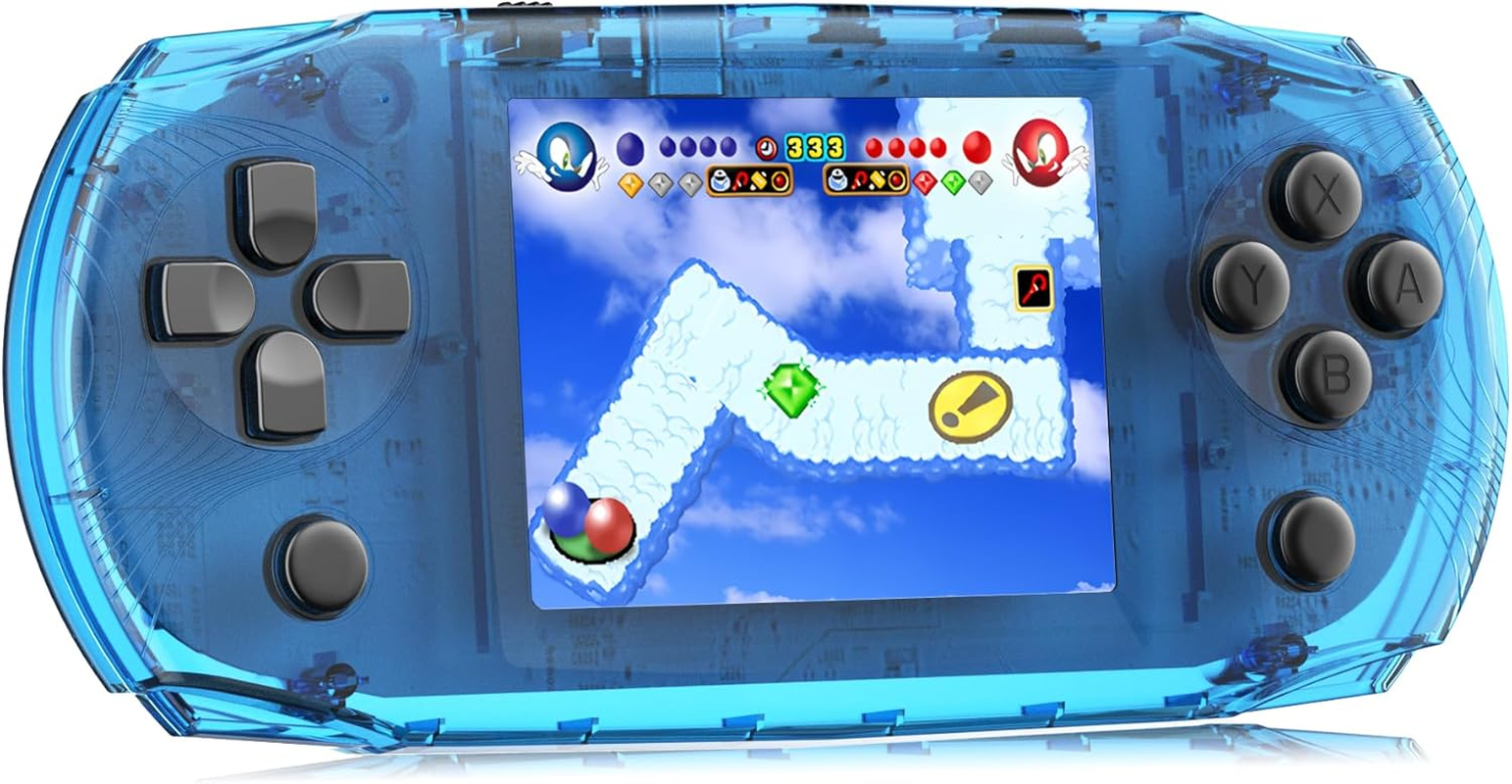 Consola De Juegos Portatil Para Ninos 100 Juegos Recargable Pantalla IPS 3.2