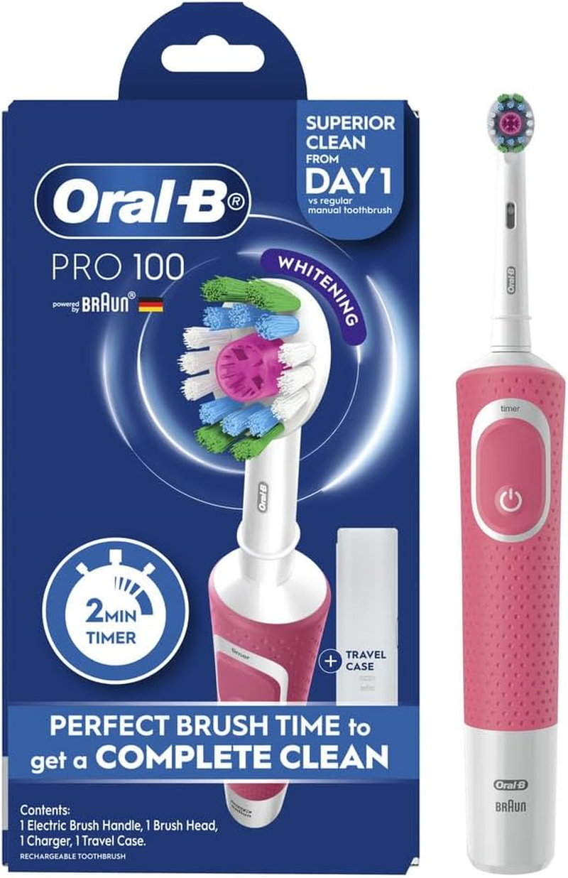 Oral-B Pro 100 Deep Clean Electric Toothbrush, Black - Picture 16 of 17