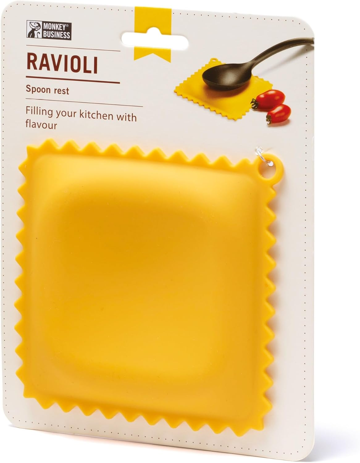 Porte-Cuillère En Forme De Ravioli Pour Comptoir De Cuisine | Accessoires De Cuisine Sympas Et Mignons | D'Une Collection De Gadgets De Cuisine Uniques En Forme De Pâtes | Par
