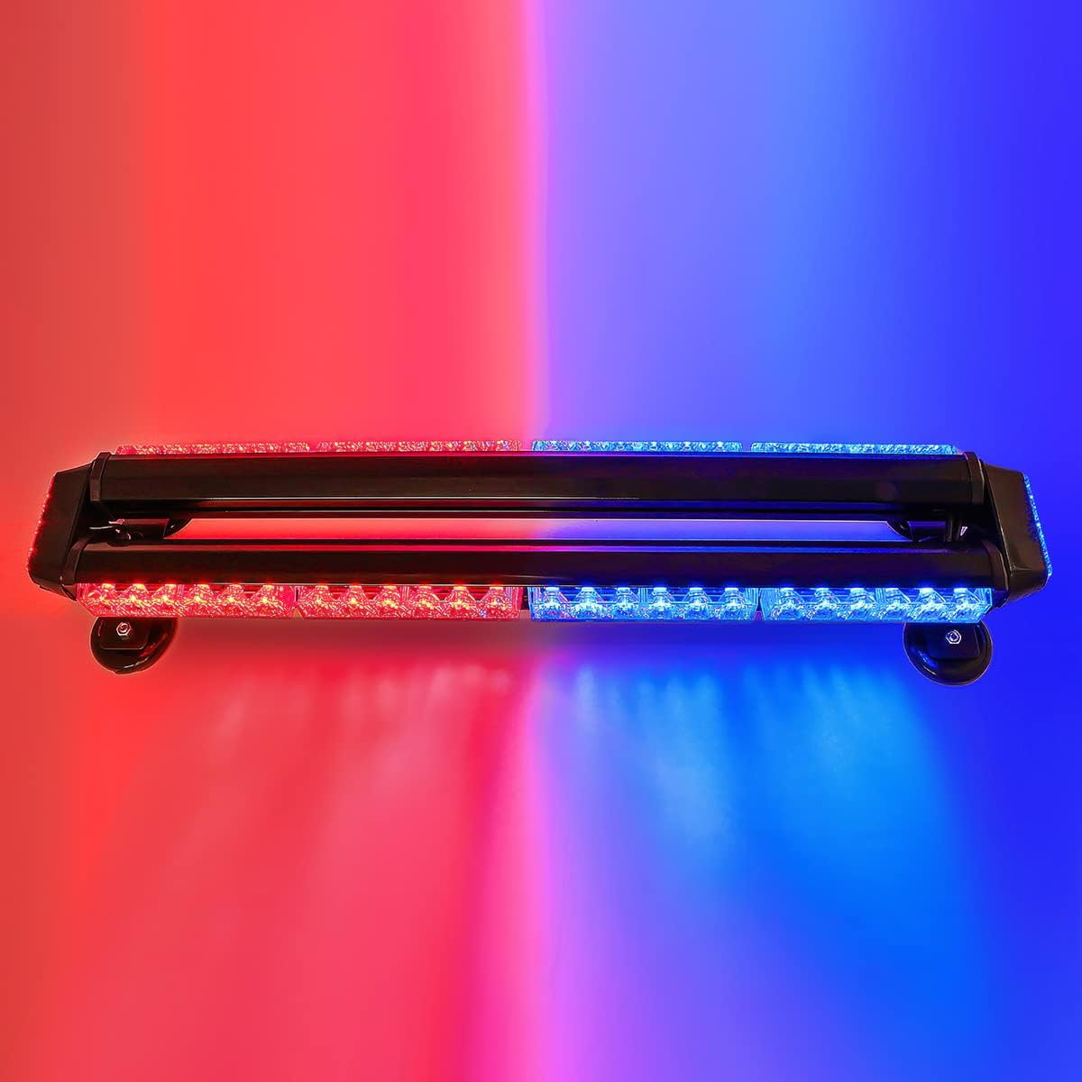 CUMART 26.5" Red Blue 54 LED Light Bar Fit For Police Cops Vehicles Truck Car... - Picture 11 of 13