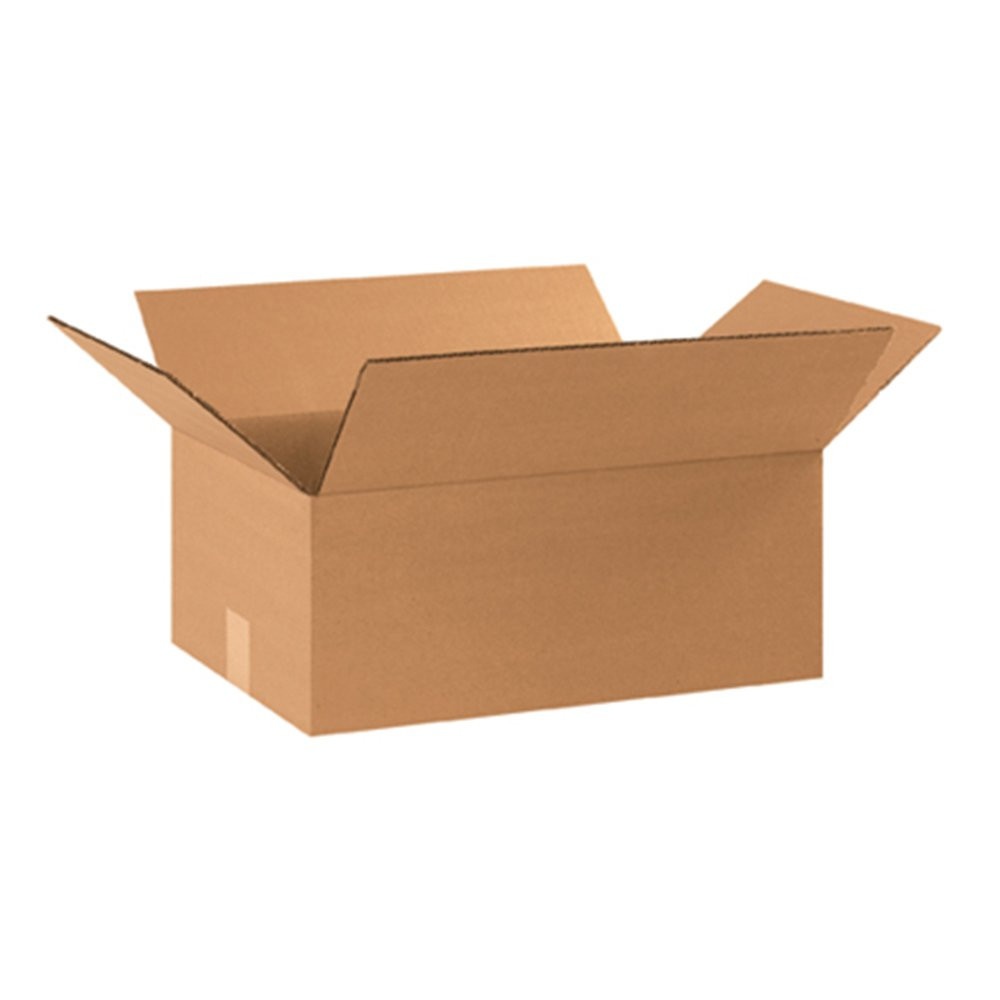 17 1/4 X 11 1/4 X 7 Corrugated Cardboard Boxes, Medium 17.25