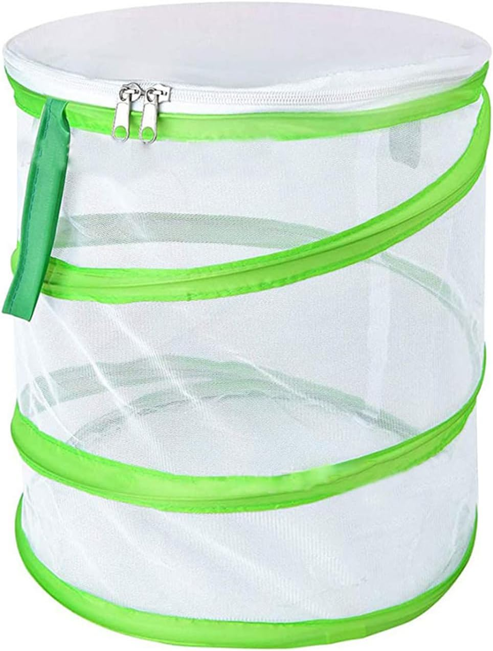 JEKUGOT Bug Catcher, Collapsible Butterfly Net, Mini Reproduction Nets for Caterpillars to Butterflies, Bug Catcher for Kids Insect Catching and Science Practice Observation