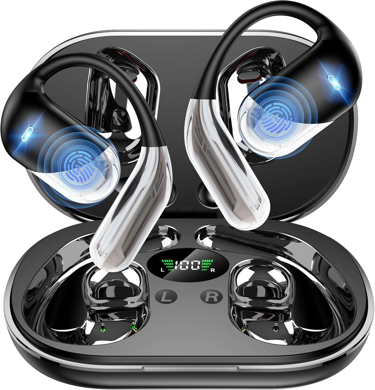 AI Translation Earbuds, Real-Time Two-Way Translator in 198+ Languages, Audifonos Traductores Inglés Español, 3-In-1 Translating Headphones for Travel, Business & Learning