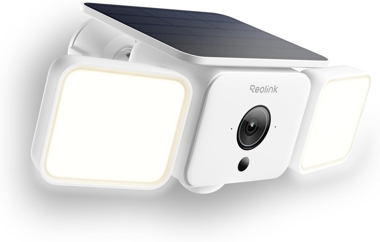 REOLINK Solar Floodlight Cam, 2K 150° Security Cameras Wireless Outdoor, up to 1000Lm Light & Siren Alarm, AI/PIR Motion-Activated Floodlight, Color Night Vision, Wifi 6 2.4/5Ghz, IP66
