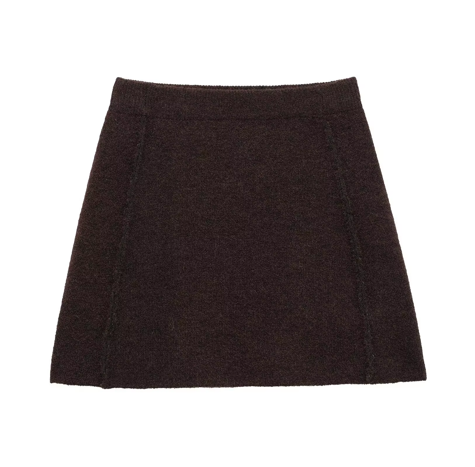 ZARZ Custom Breathable Vintage High Waist Elastic Cardigan for Women Knitted Jacket Side Stitching 100% Polyester 2 Piece Shorts