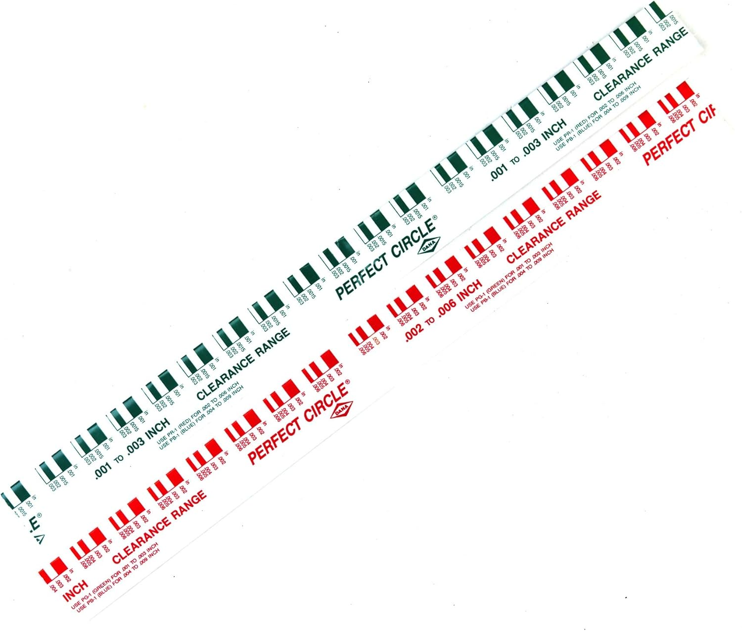 Powerbuilt Plastigauge, Engine Bearing Clearance Measuring Tool, Includes Green 