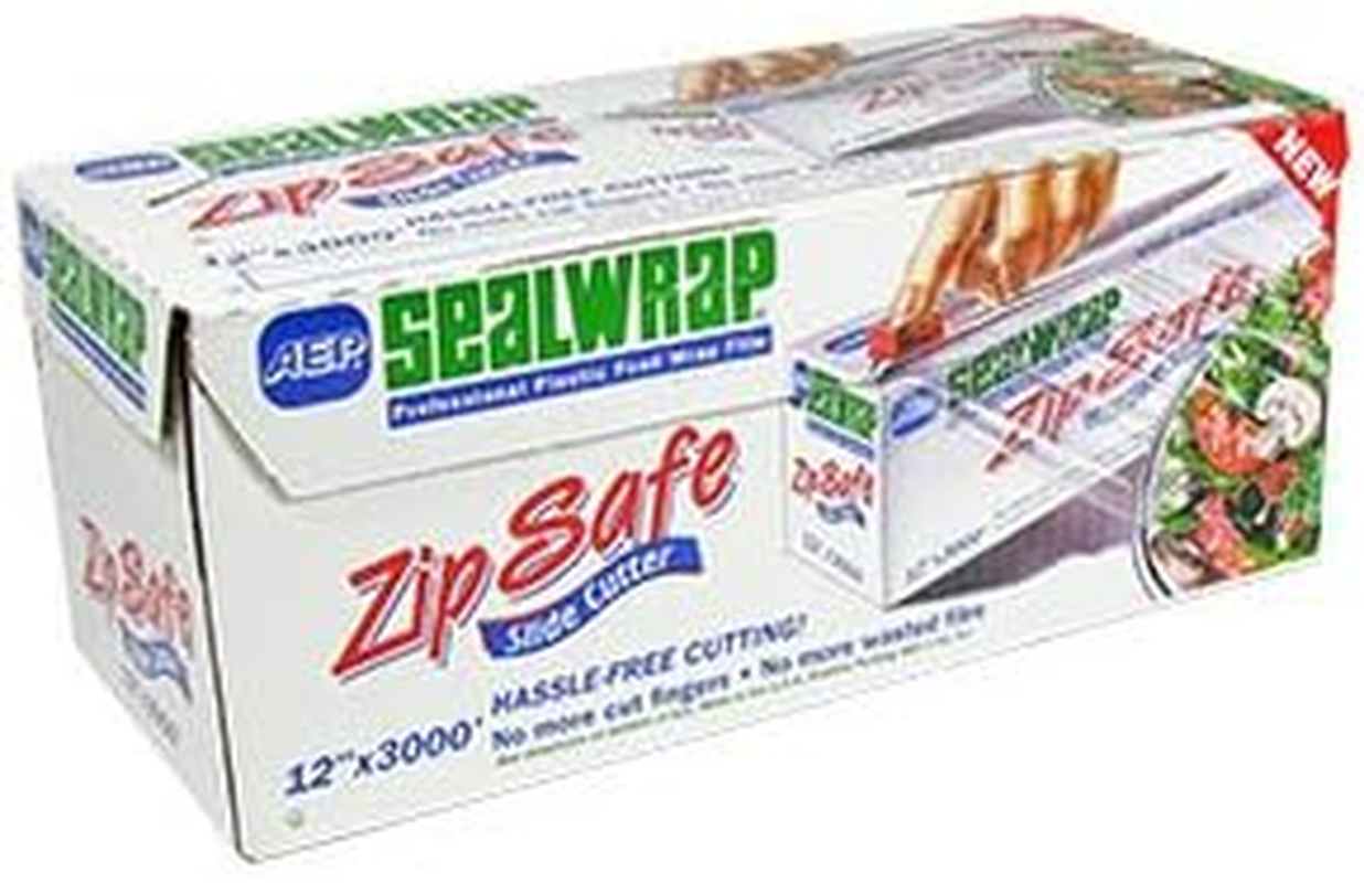 Zipsafe Plastic Wrap, 12