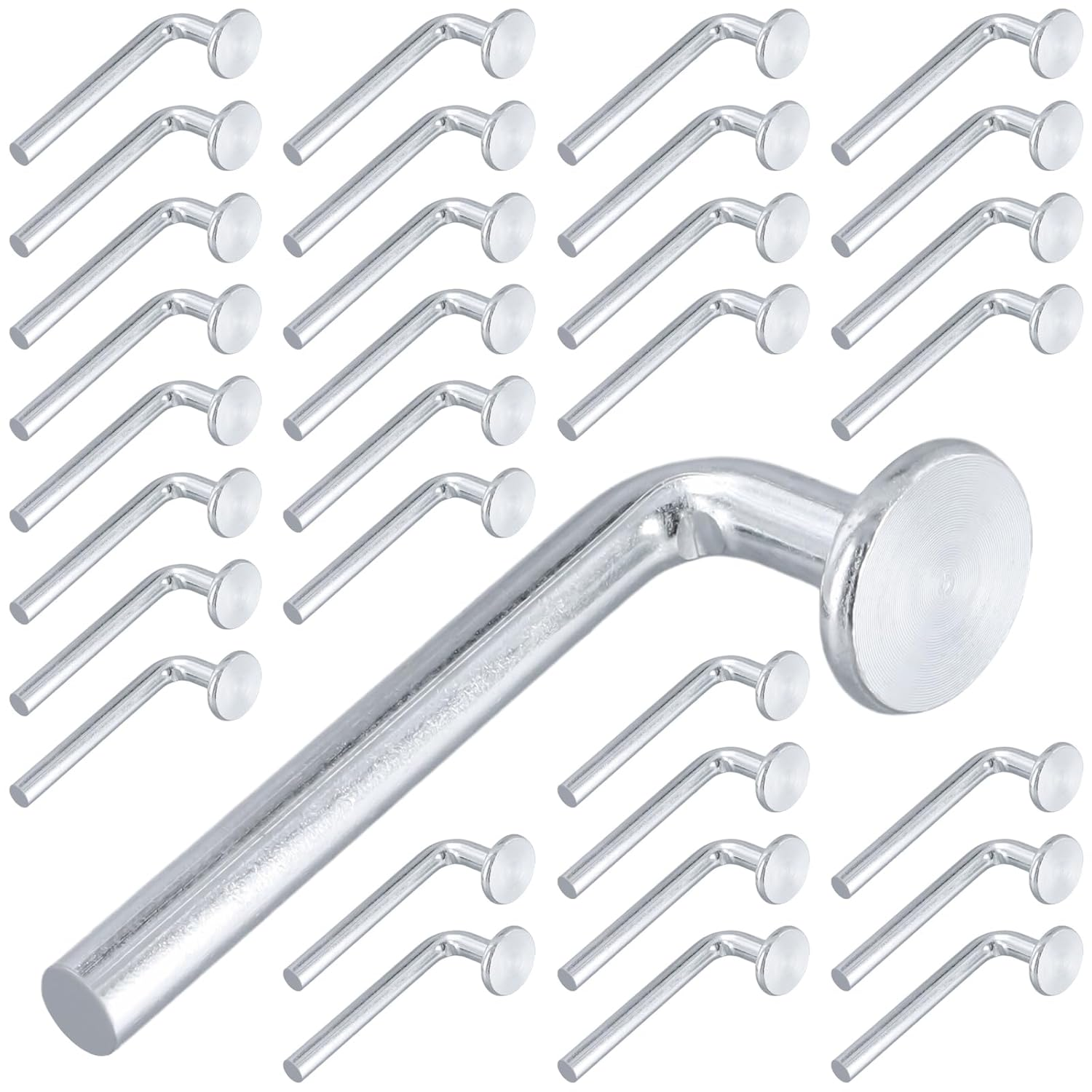 150 PCS Universal M7 Pallet Rack Drop Pin, round Head Heavy Duty Pallet Rack Safety Bolts, Strong Universal Pallet Rack Safety Pin for Warehouse, Home