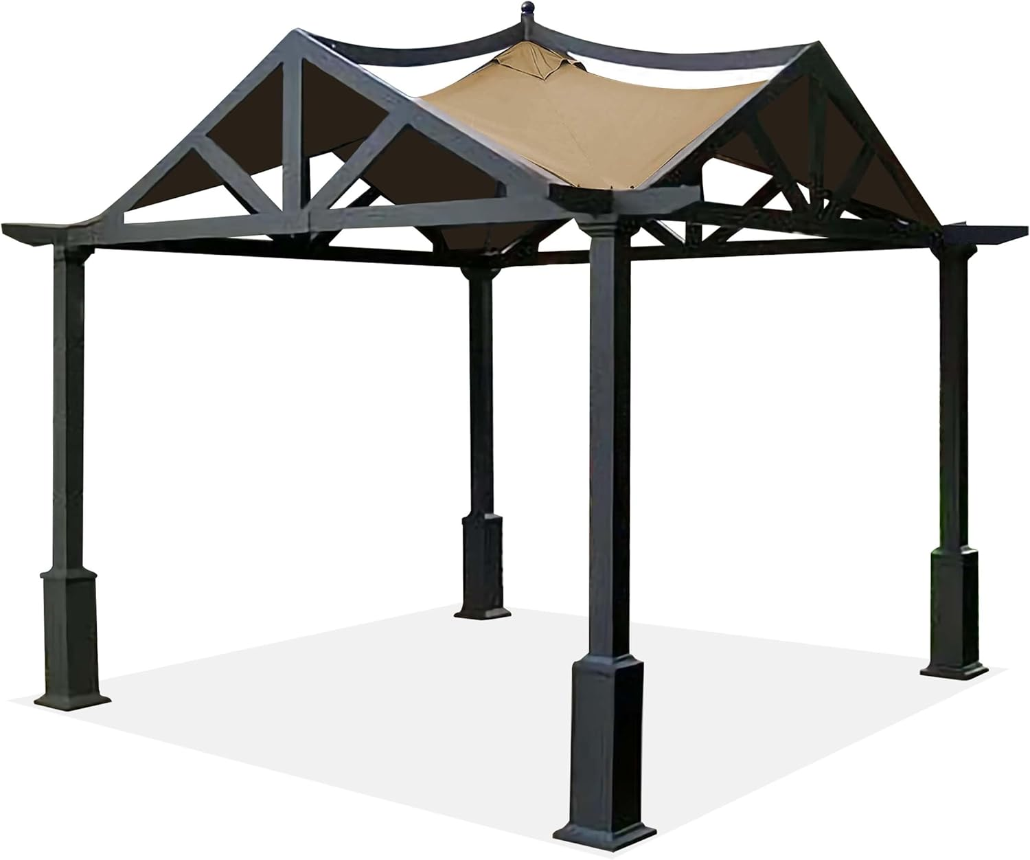 Replacement Top Fit for Lowe'S Allen Roth 10X10 Ft Gazebo Model #GF-12S039B / Gf-9A037X,(Beige)