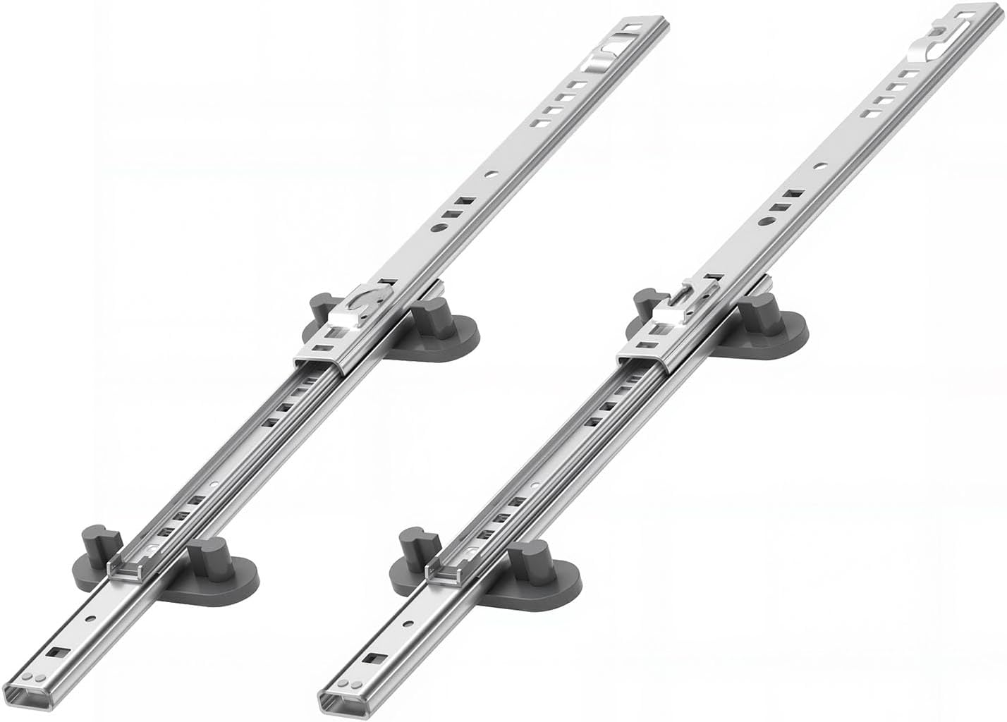 Upgraded W11259785 W11259786 Dishwasher Rack Slide Track Replacement, Left & Right Dishwasher Upper Dishrack Slide Track Compatible with Whirlpool, Kitchenaid, Kenmore, Maytag Dishwashers