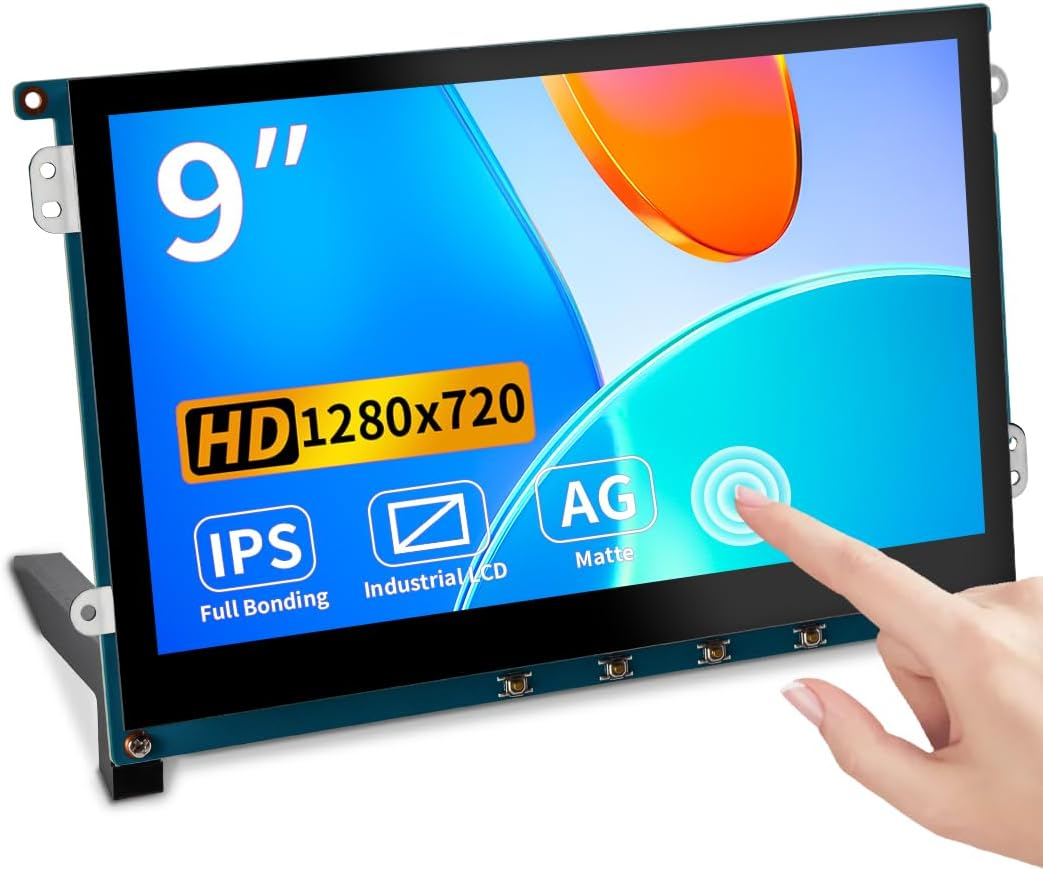 11 Inch Mini Screen Magedok 10.1 Inch Touchscreen Mini Monitor, IPS 1540×720 USB-C HDMI ...