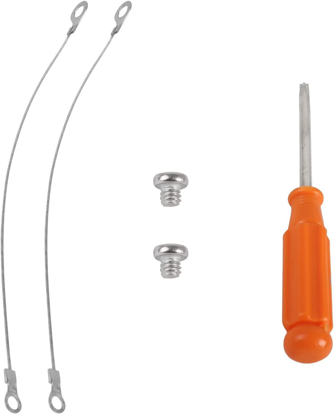 Holicfun Anti-Drop Security Chain for Google Nest Cam (Battery) and Simplisafe Outdoor Camera - 2 Pack