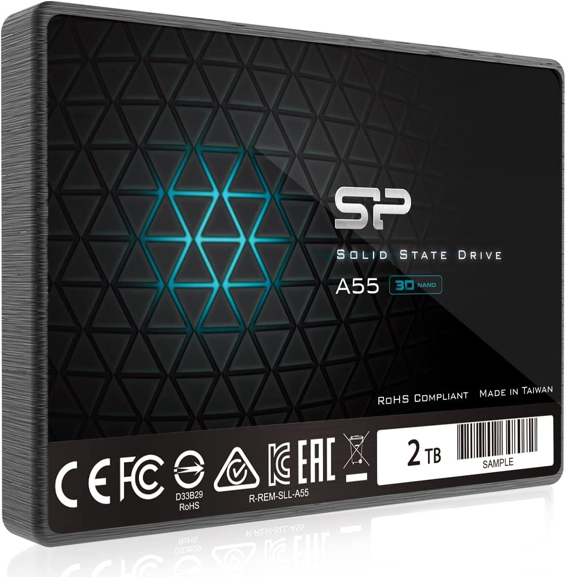 Silicon Power 2TB SSD 3D NAND A55 SLC Cache Performance Boost SATA III 2.5