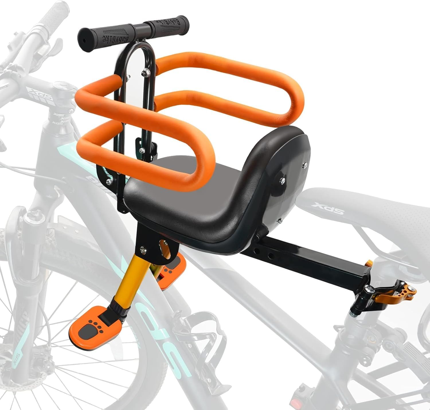 2026 Rear Child Bike Seat,Kids Seat for Adult Bike, Toddlers Rear Mount Bike Seat Design for Children Aged 2 to 8 Years Old, Rear Frame Mounted Baby Bike Seats Kids Safety Upgrade