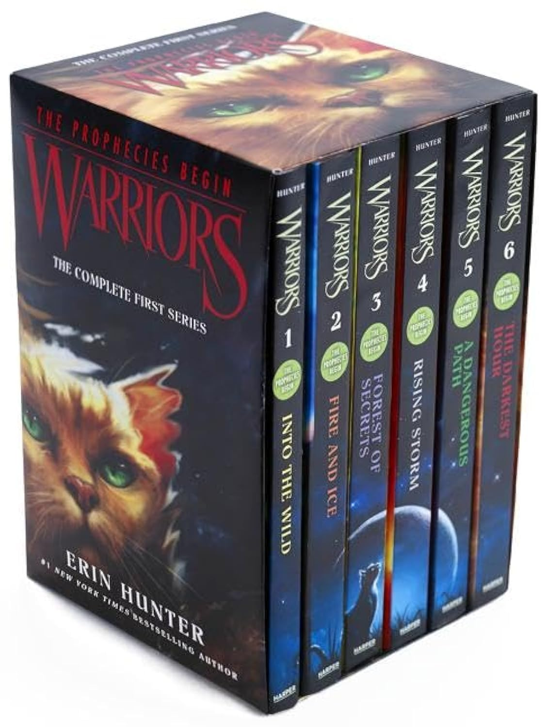 Warriors Box Set: Volumes 1 to 6: the Complete First Series Books Erin Hunter