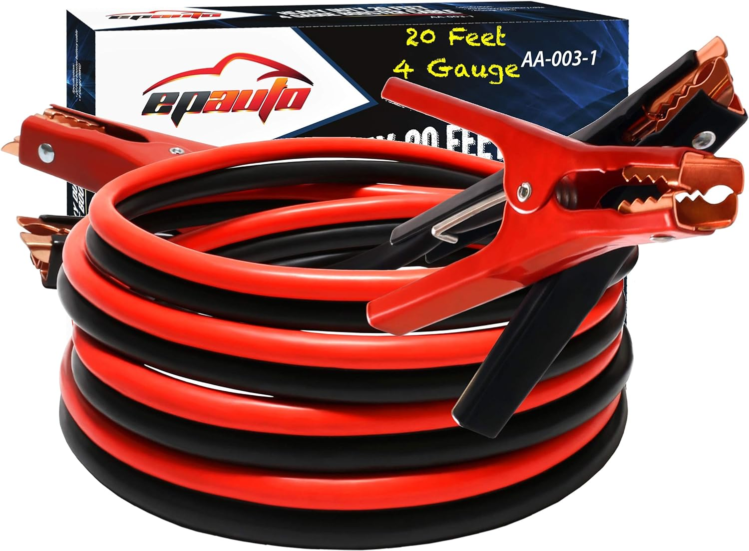 Pasa Corriente Para Automovil Carro Cables Pasar Autos Bateria Cable De Arranque