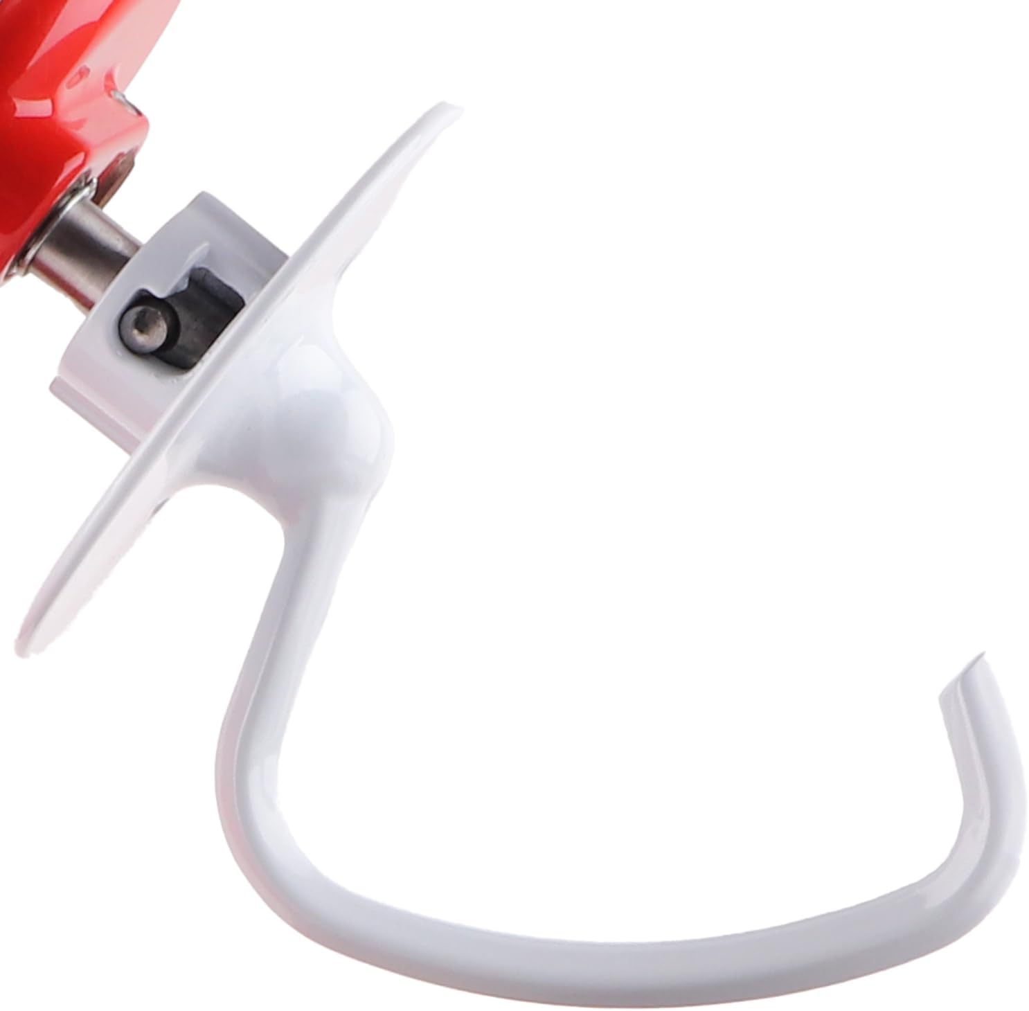 MEET JUICE K45DH Coated C-Shaped Dough Hook for Kitchenaid Tilt-Head Stand Mixers, Fits 4.5–5 Quart Bowls, Compatible with K45, K45SS, KSM90, KSM110, KSM150, Not Compatible with Bowl-Lift Models