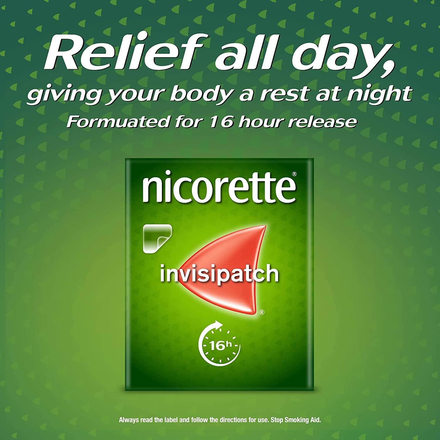 Nicorette Quit Smoking Nicotine 16 hour Invisipatch Step 1 25mg 7 Pack - Picture 9 of 15
