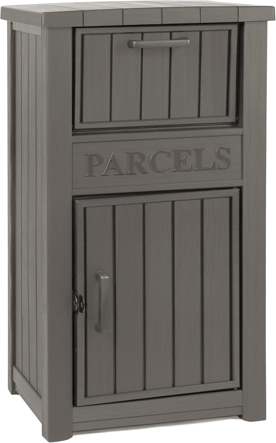 Package Delivery Box for Outside, Outdoor Storage with Lockable Secure, Anti-Theft Parcel Drop Boxes Outdoor Package Delivery and Waterproof for Porch, House, Curbside