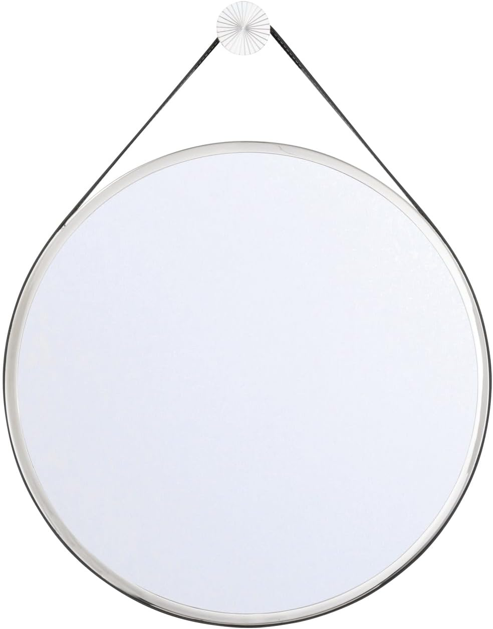 Libby Langdon Callahan 17.75'' Polished Nickel Wall Mirror by