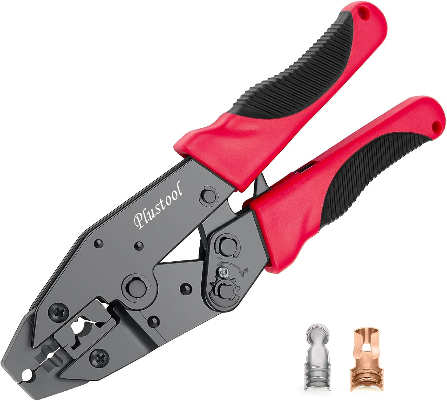 Ratchet 8.5mm Spark Plug Wire Crimper Tool Ignition Cable & Terminal Crimping