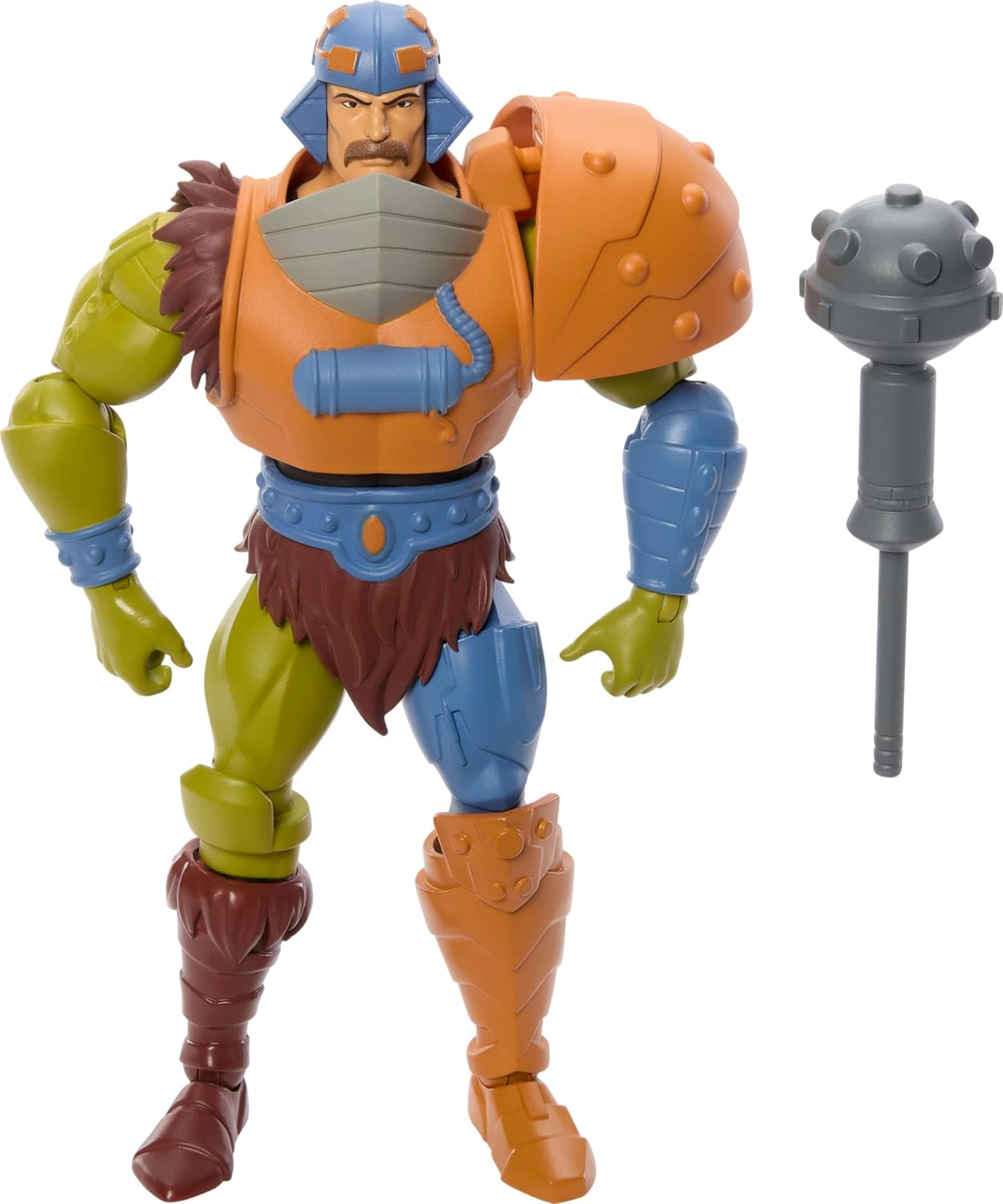 Origins Action Figure 200X Cartoon Collection Man at Arms, 5.5 Inch 1980S Motu TV Hero, Detailed Design & Mace Accessory