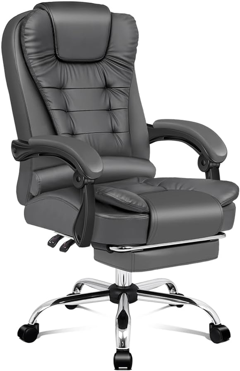 ALFORDSON Office Chair with Massage, Heated Seat and Footrest, Ergonomic Comp... - Picture 24 of 25