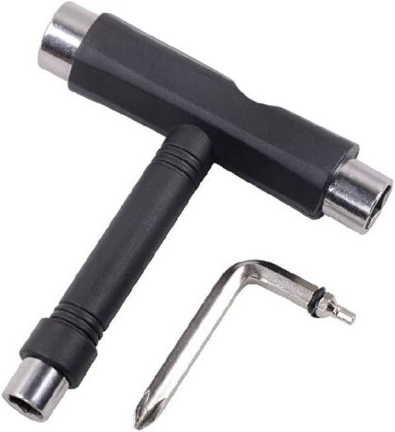 All in One Skate T/Y Tool Skateboard Tool, Multi-Function and Portable Skate Tool for Peny Borad and Longboard Screwdriver