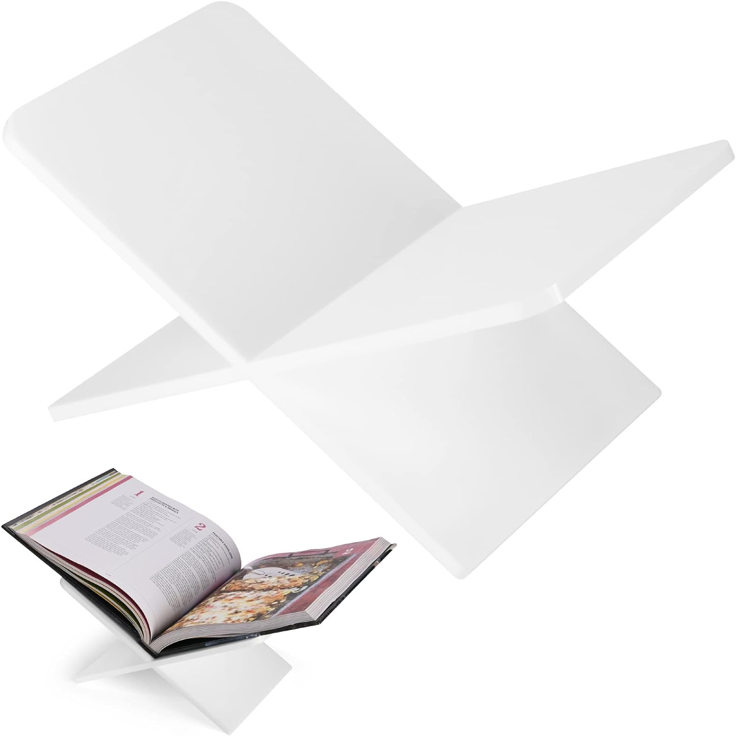 DECORANY Acrylic Book Holder 28 x 18 x 15 cm Open Large Book Display Stand fo... - Picture 11 of 17