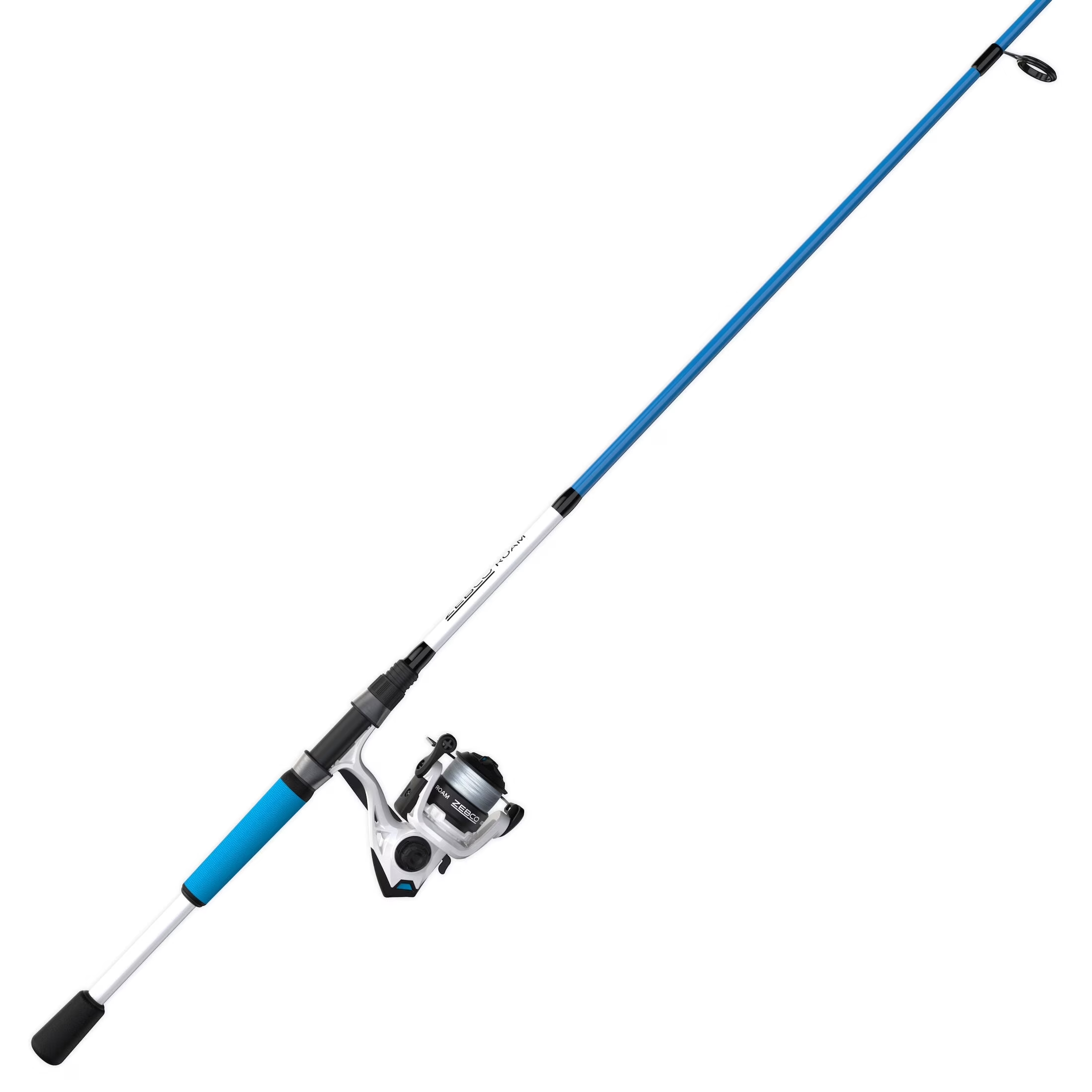 Zebco Roam 6'6" Spinning Rod & Reel Combo - Size 30, Blue Fishing Gear | eBay Zebco Roam 6'6" Spinning Rod & Reel Combo - Size 30, Blue Fishing Gear | eBay