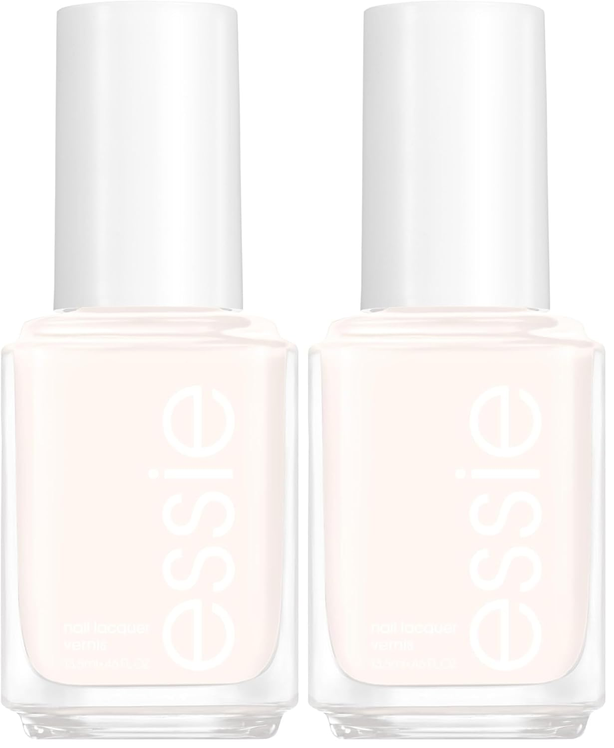 Nail Polish, Glossy Shine Sheer White, Marshmallow, 0.46 Ounce (Pack of 2)