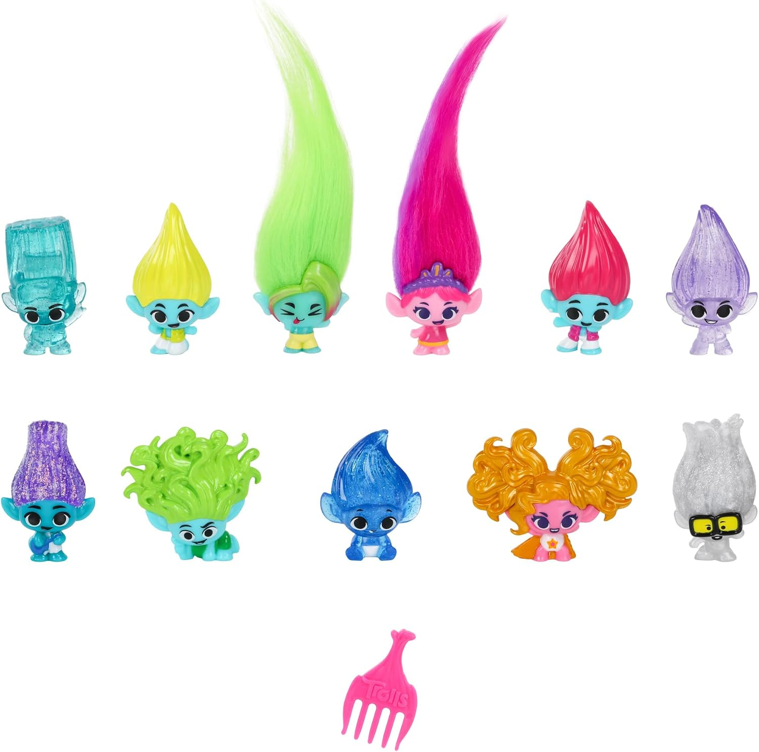 Band Together Mineez 11Pc Brozone + Friends Performance Pack - 11 Mineez 1.5 Inch Collectible Figures and 1 Accessory