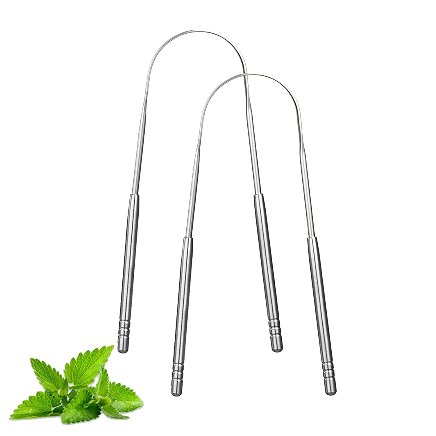 Raspador De Lengua De Acero Inoxidable, Cepillo Limpiador Para Adultos Y Ni�Os
